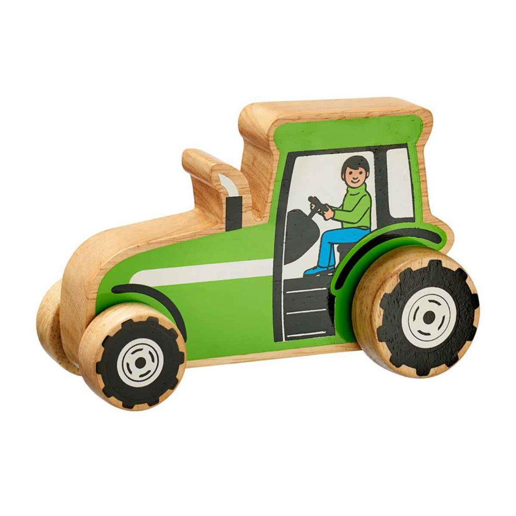 Lanka Kade | Wooden Tractor | Push Along Toy | Front View | ChocoLoons