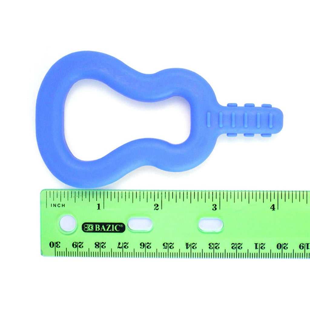 Ark Chewlery | Baby Guitar Handheld Blue Sensory Chew | Chocoloons