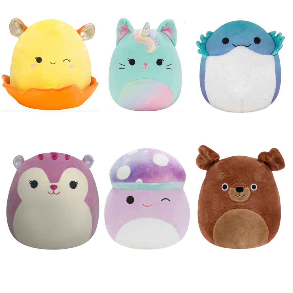 Wave 13 Squishmallows 7.5” Super Soft Toy- 6 Characters To Collect | ChocoLoons