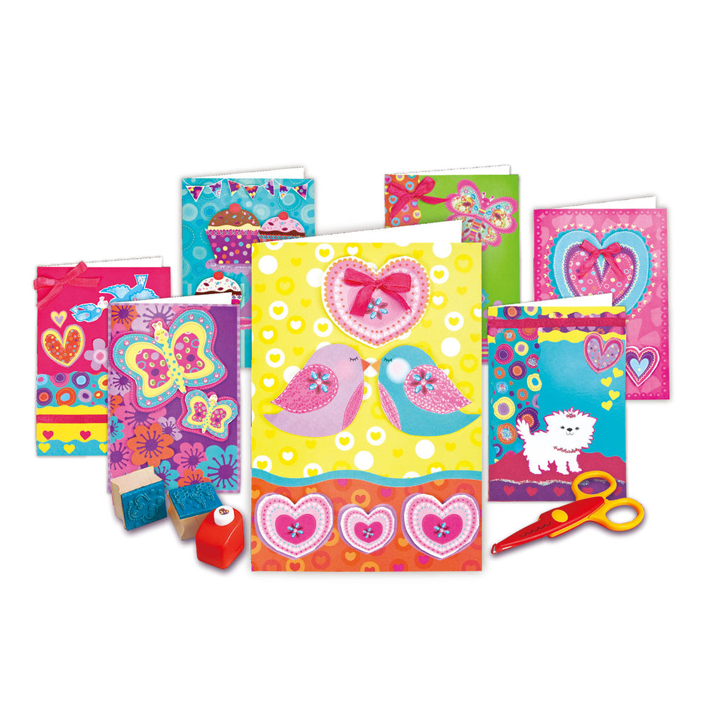 Galt Card Craft Set | Examples of Decorated Cards | Chocoloons