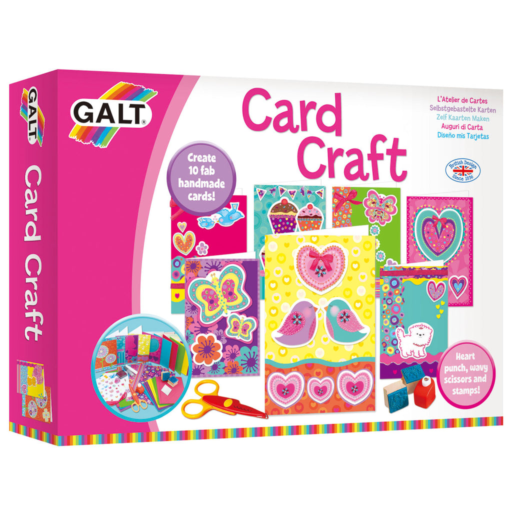 Galt Card Craft Set | Boxed View | Chocoloons