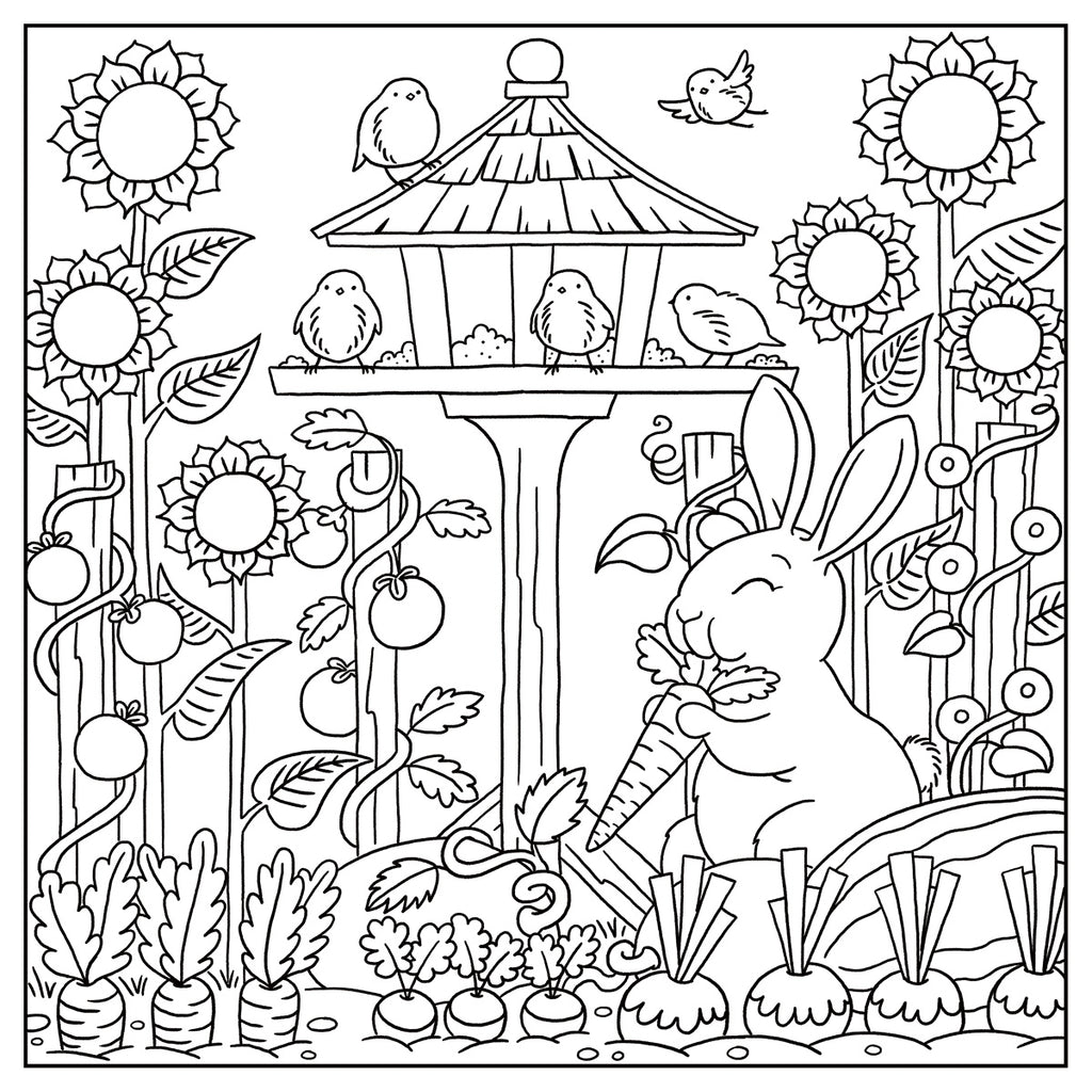 Galt Toys | Colouring Book | Example Picture | ChocoLoons