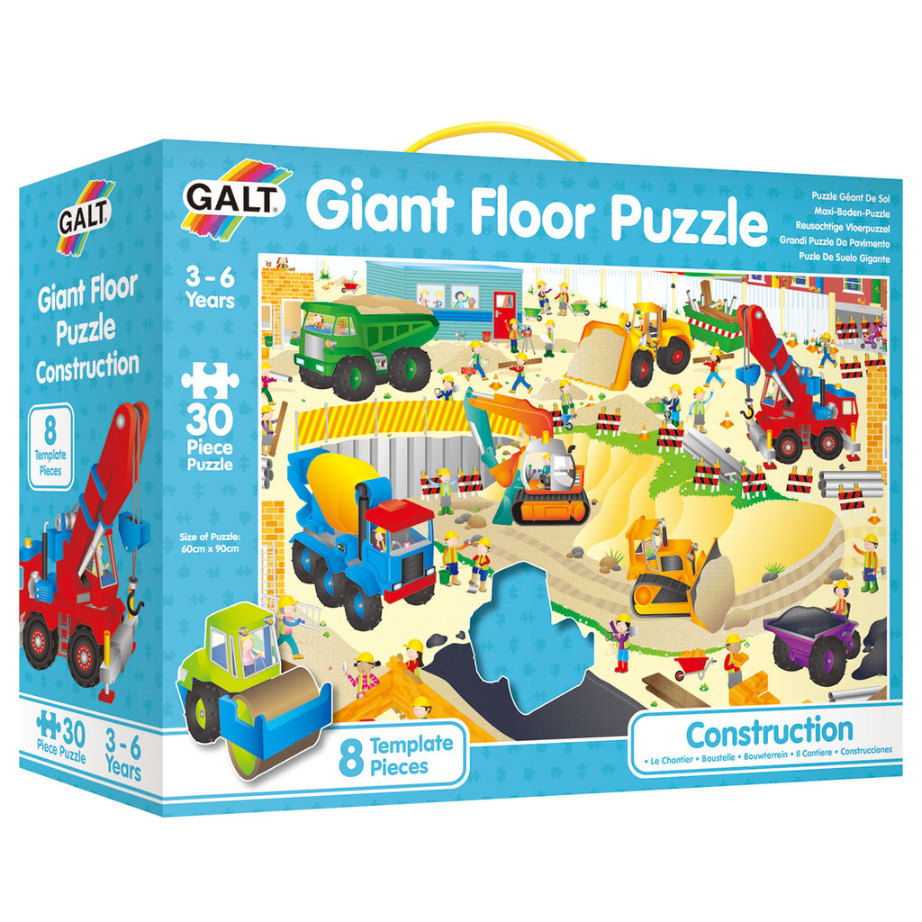 Image of Galt Construction Giant Floor Puzzle