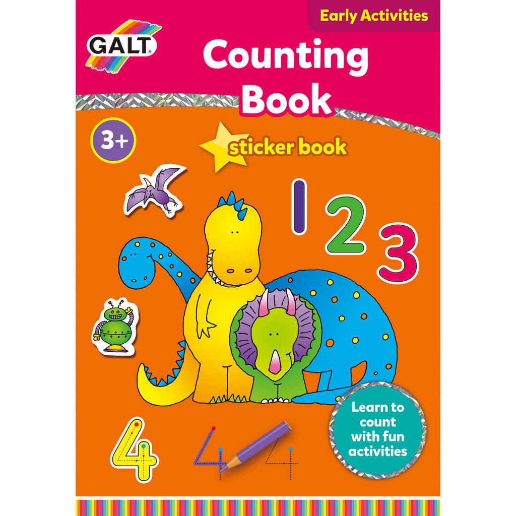 Galt Counting Sticker Book | Chocoloons