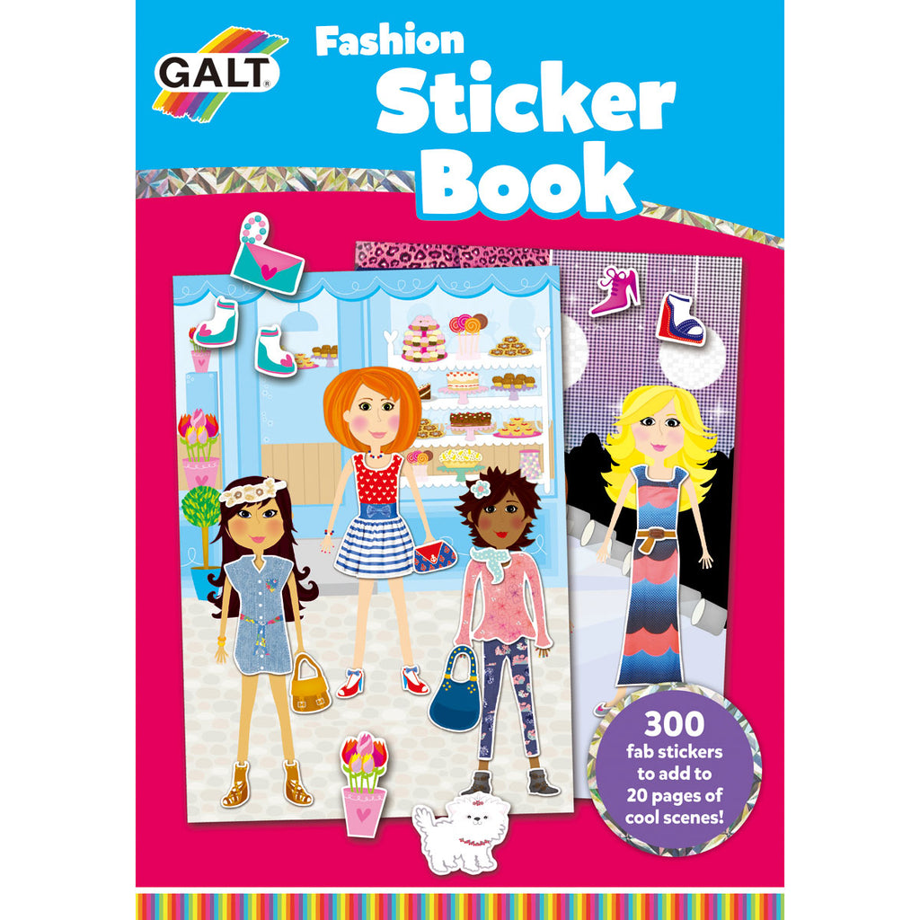 Galt Toys | Fashion Sticker Book | ChocoLoons