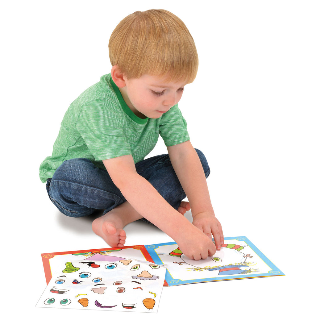 Galt Toys | Boy Playing With Sticker Book | ChocoLoons