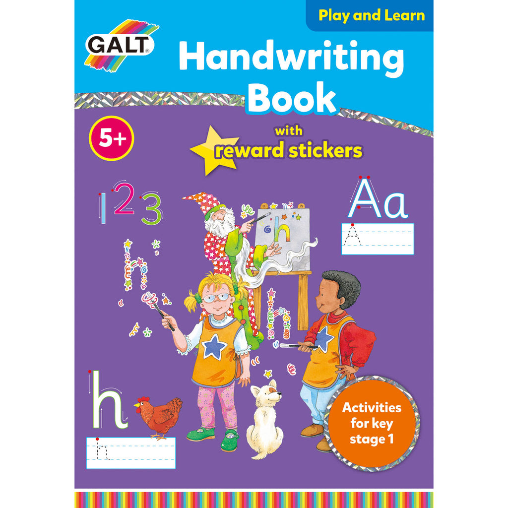 Galt Handwriting Book with Reward Stickers | Chocoloons