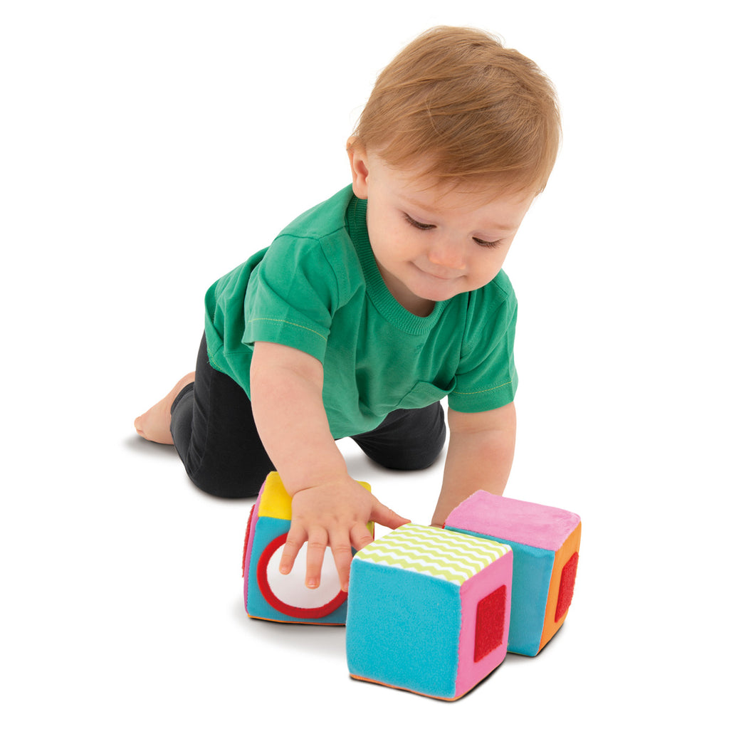 Galt Toys | Sensory Blocks | Baby Playing With Sensory Blocks | ChocoLoons