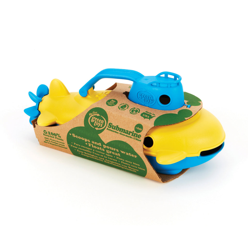 Green Toys Submarine | Boxed View | Chocoloons