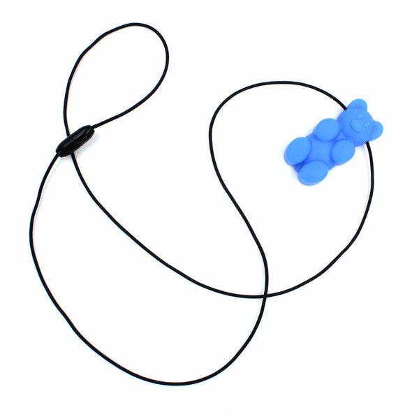 Ark Chewelry | Blue Gummy Bear Necklace | Sensory Oral Tool | Chocoloons