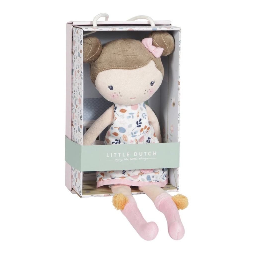 Little Dutch Cuddle Doll Rosa | 35cm | In Gift Box | ChocoLoons