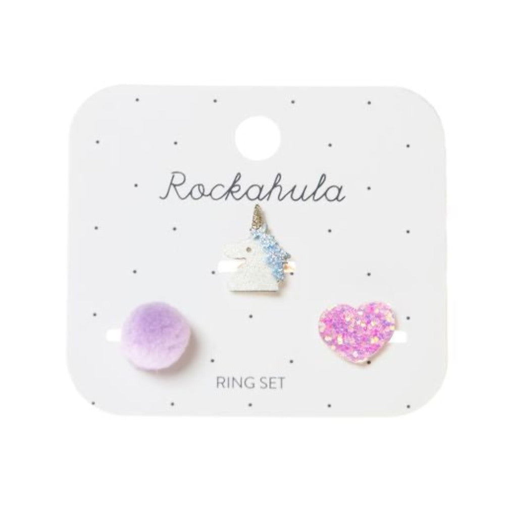 Rockahula | Unicorn Ring Set | ChocoLoons