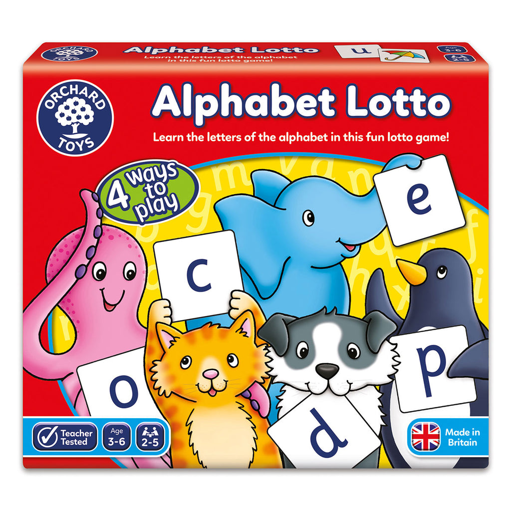 Image of Orchard Toys Alphabet Lotto