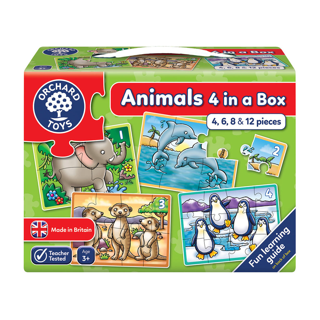 Image of Orchard Toys Animals 4 in a Box