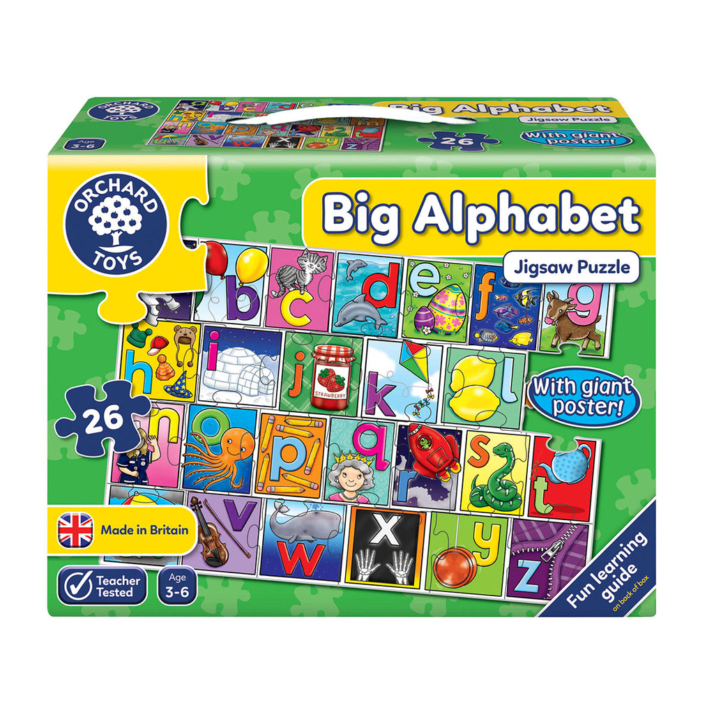 Orchard Toys Big Alphabet Jigsaw Puzzle | Chocoloons