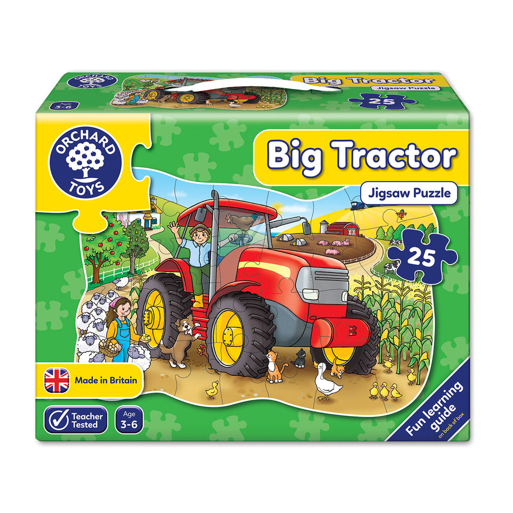 Orchard Toys Big Tractor Jigsaw Puzzle | Chocolooons