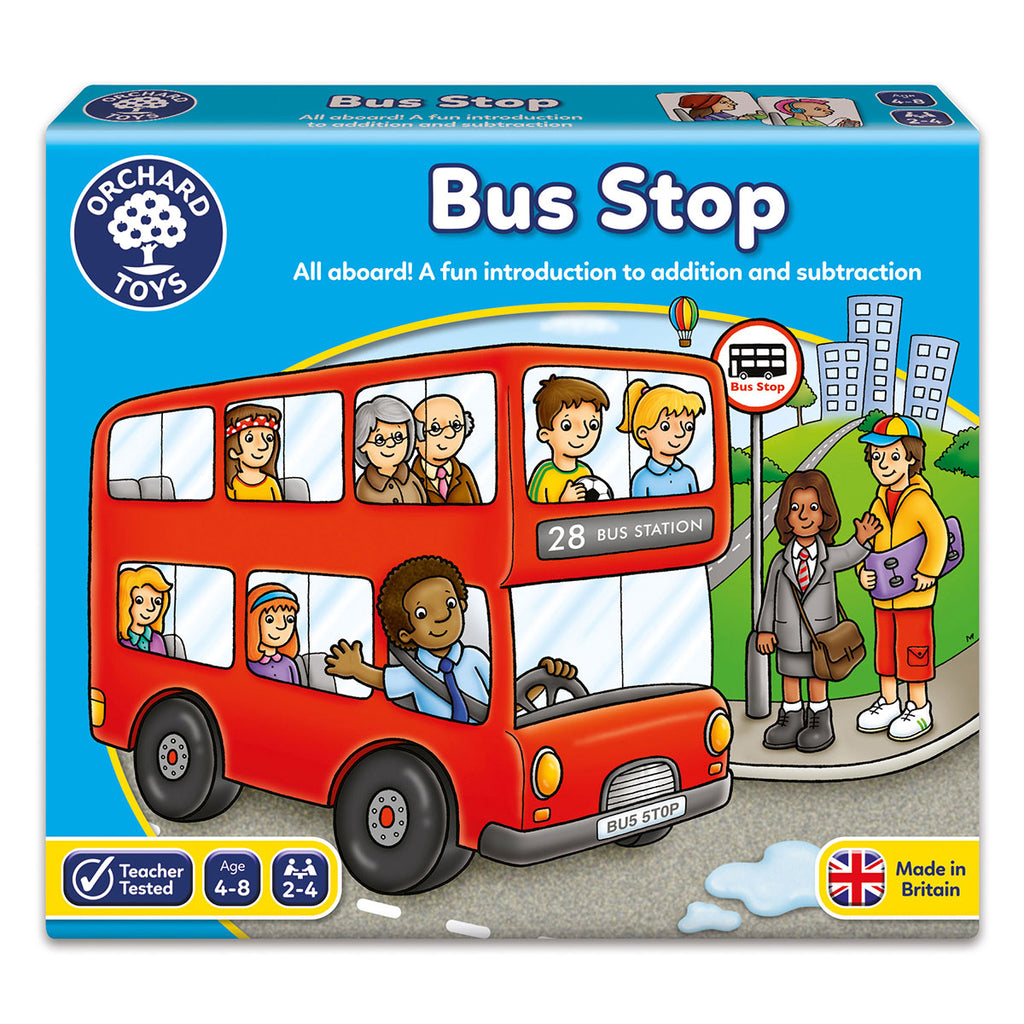 Orchard Toys | Bus Stop Board Game | ChocoLoons