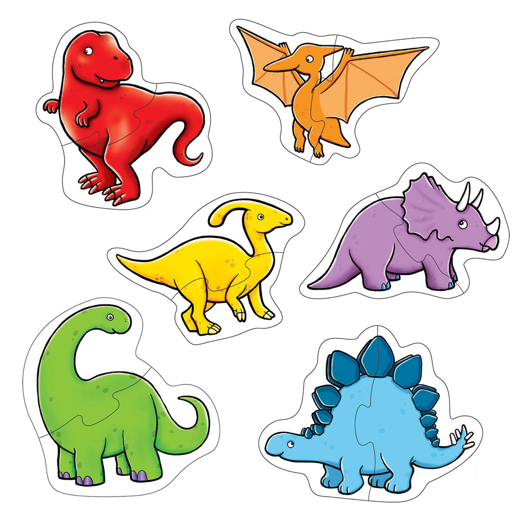 Contents of Orchard Toys Dinosaurs Jigsaw Puzzle | Chocoloons