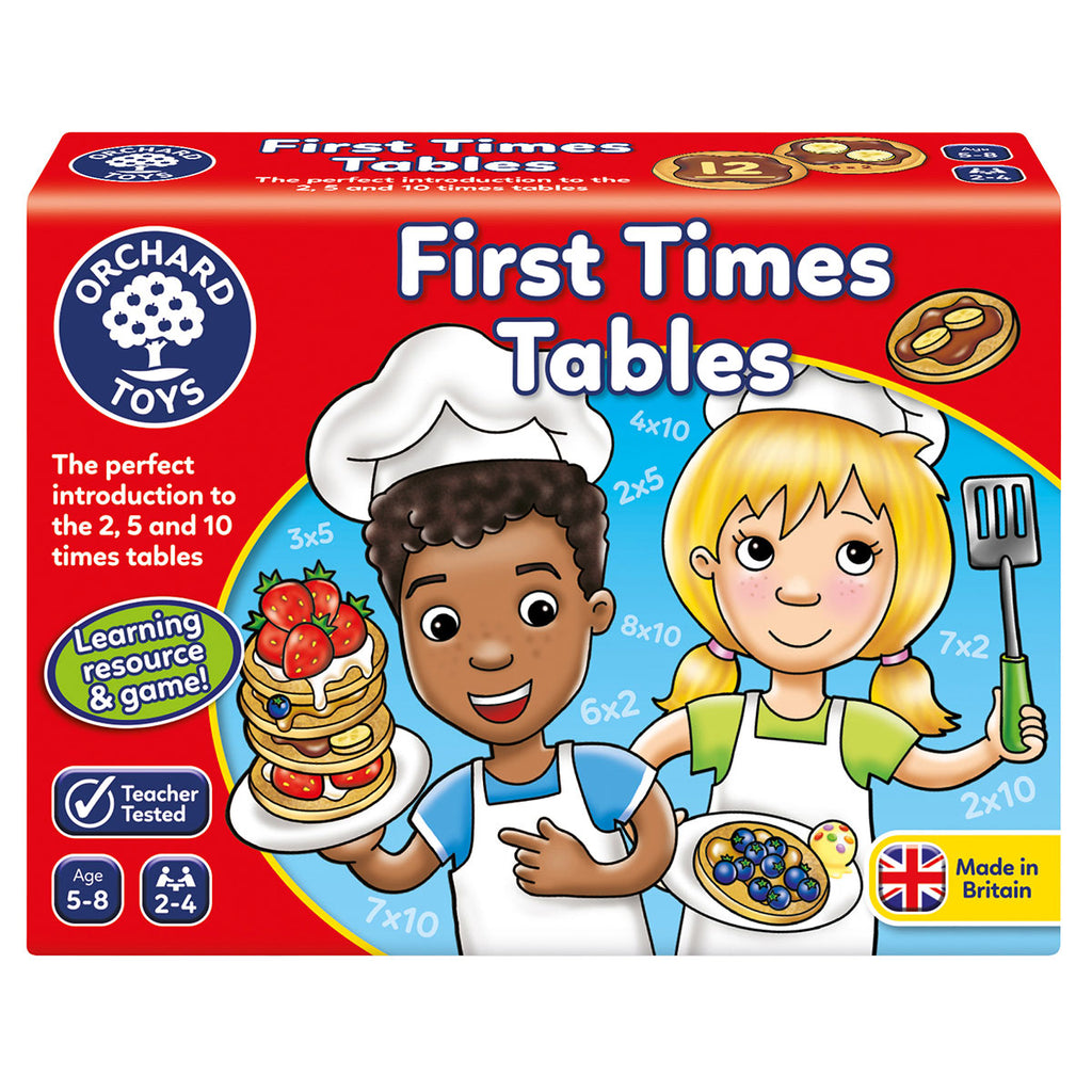 Orchard Toys First Times Tables Game | Chocoloons