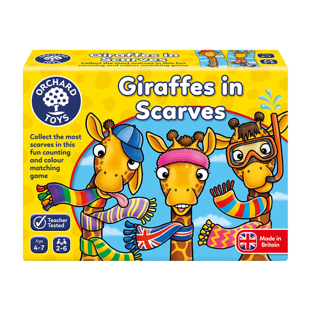 Image of Orchard Toys Giraffes in Scarves