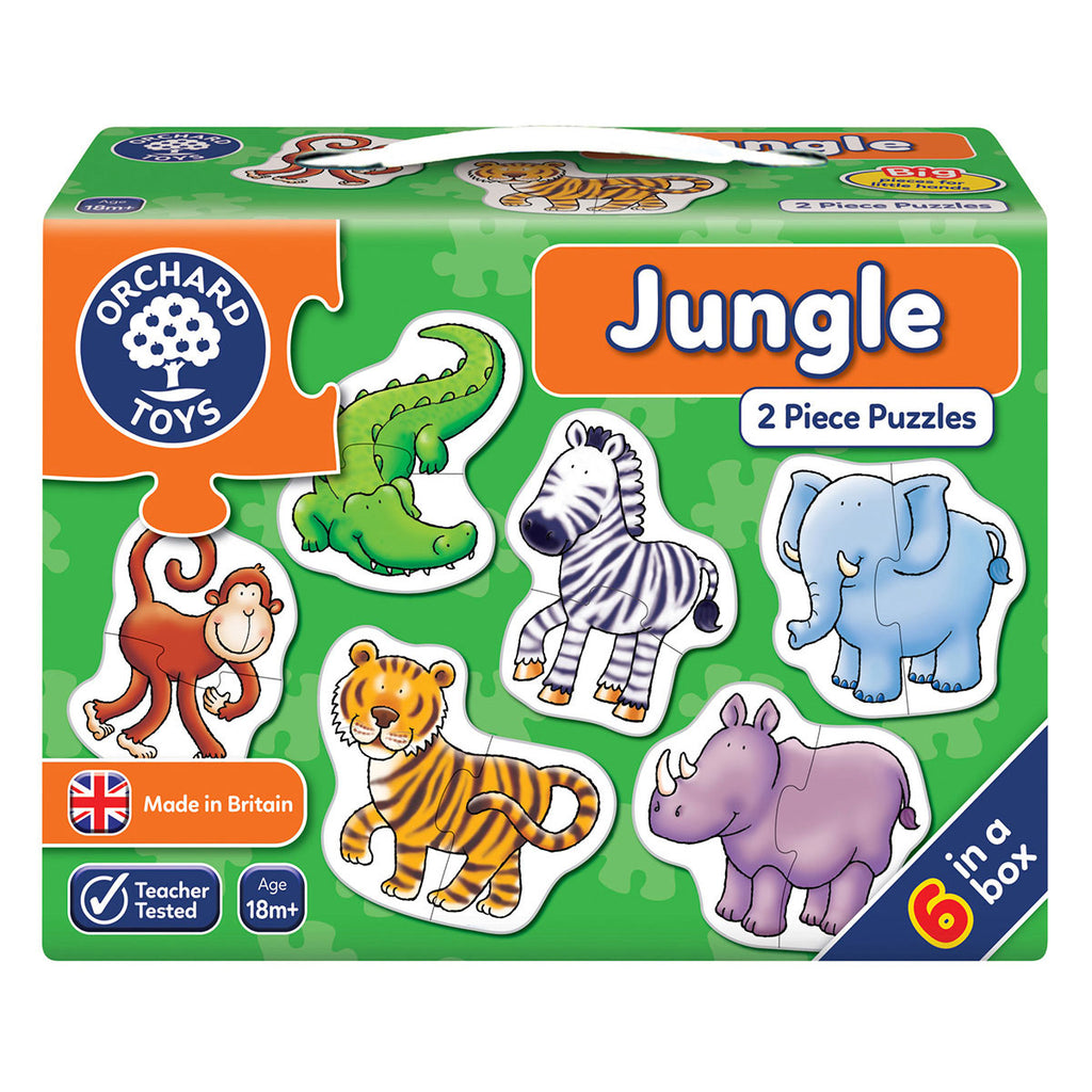 Image of Orchard Toys Jungle 2 Piece Puzzle