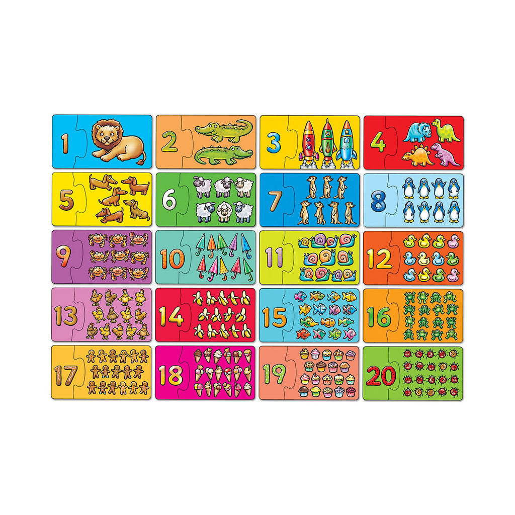 Orchard Toys Match and Count Activity Puzzle | Contents | ChocoLoon