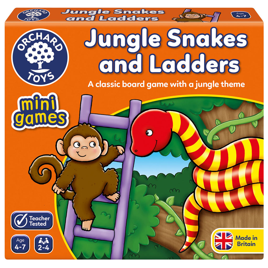 Orchard Toys | Jungle Snakes & Ladders | ChocoLoons