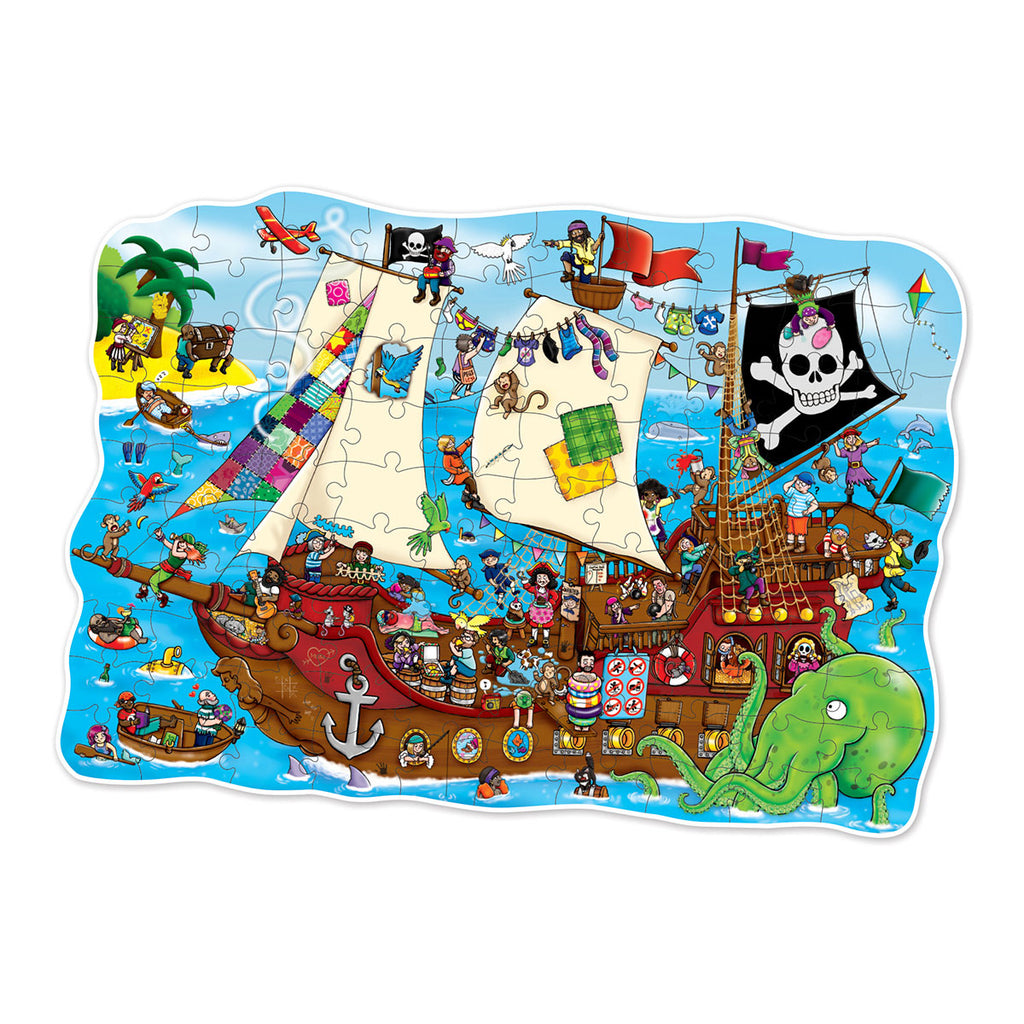 Orchard Toys Pirate Ship Jigsaw Puzzle | Chocoloons