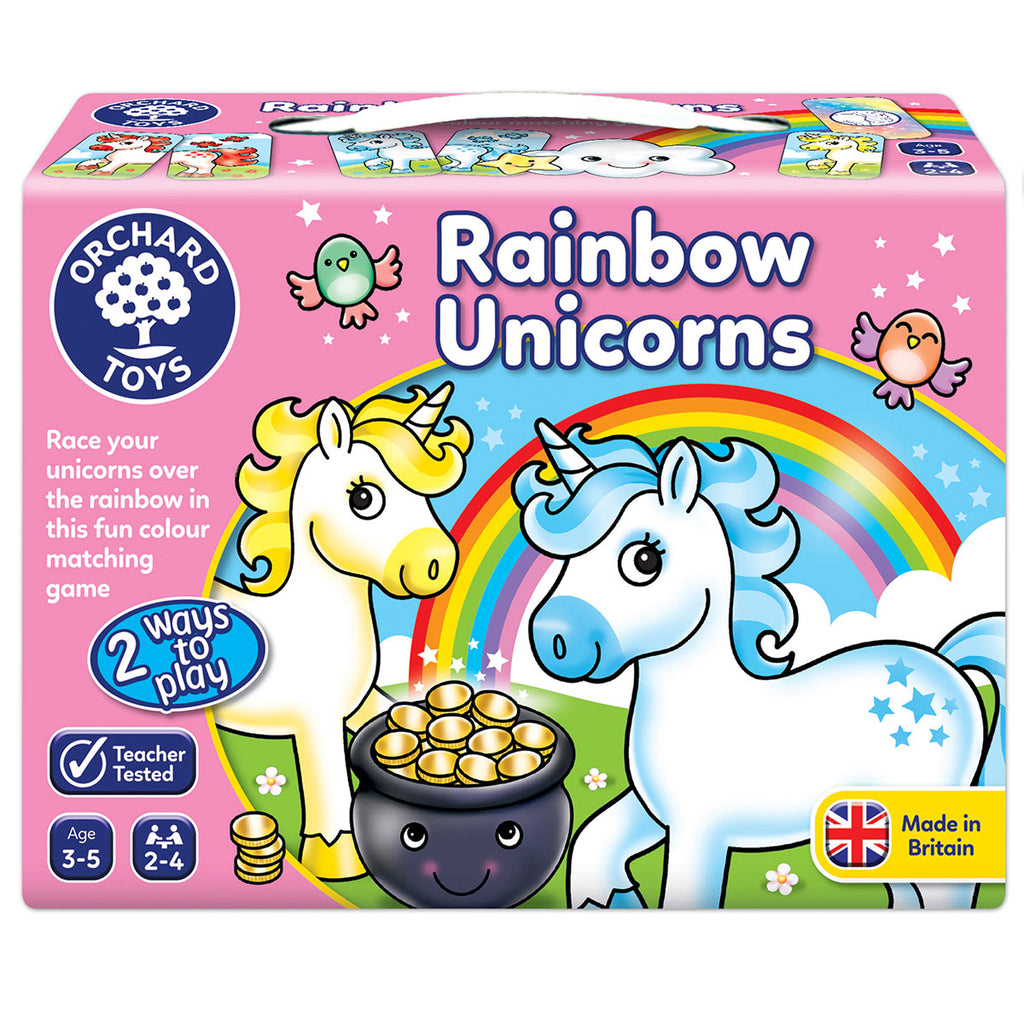 Orchard Toys Rainbow Unicorns Game | Chocolooons