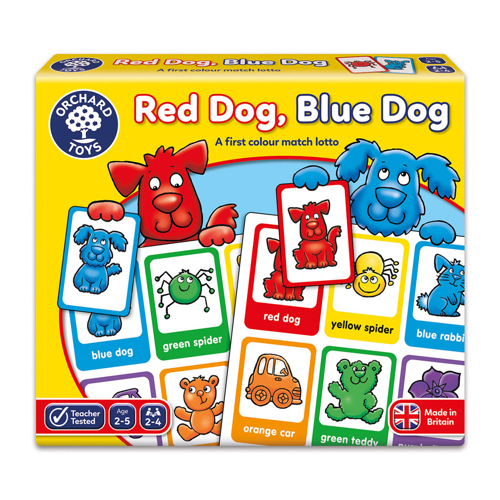 Image of Orchard Toys Red Dog, Blue Dog