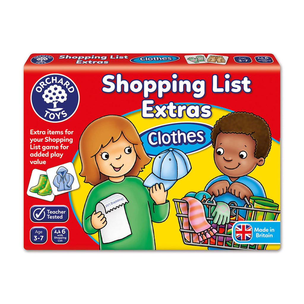 Image of Orchard Toys Shopping List Extras Clothes