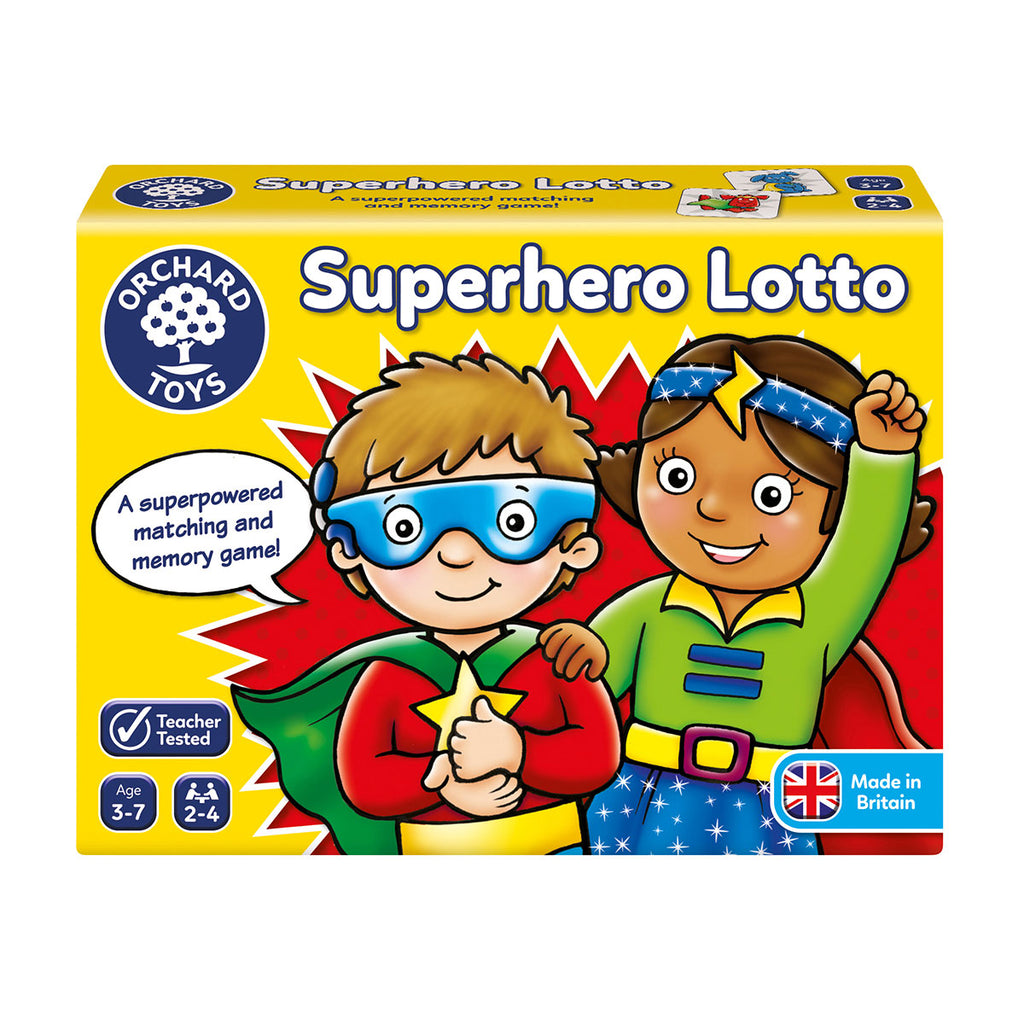 Image of Orchard Toys Superhero Lotto