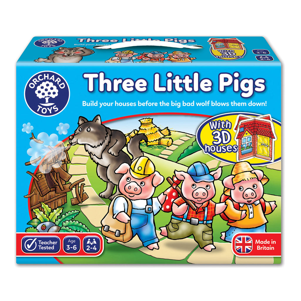Orchard Toys | Three Little Pigs Game | ChocoLoons