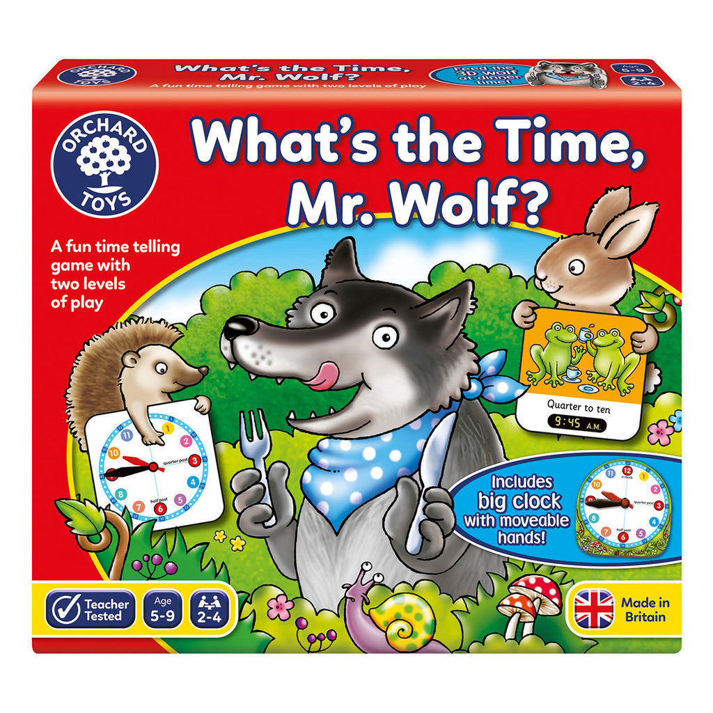 Orchard Toys | What's the Time Mr. Wolf? Game | ChocoLoons