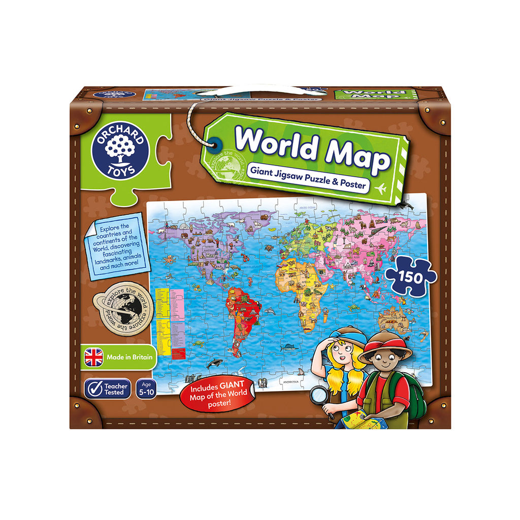 Image of Orchard Toys World Map