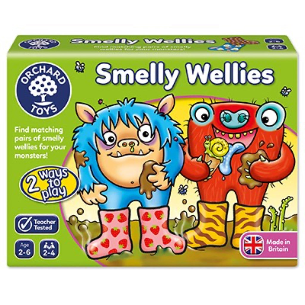 Orchard Toys | Smelly Wellies Game | ChocoLoons