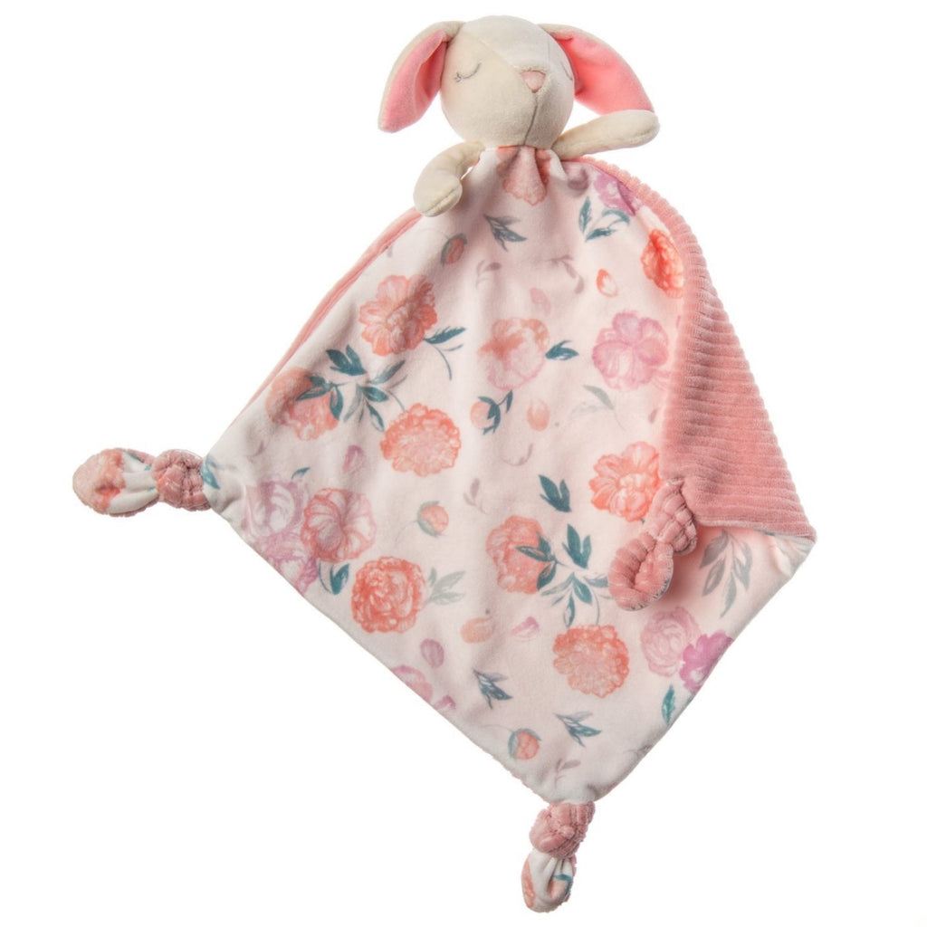 Mary Meyers Little Knotties Bunny Comforter Blanket 10"x10"