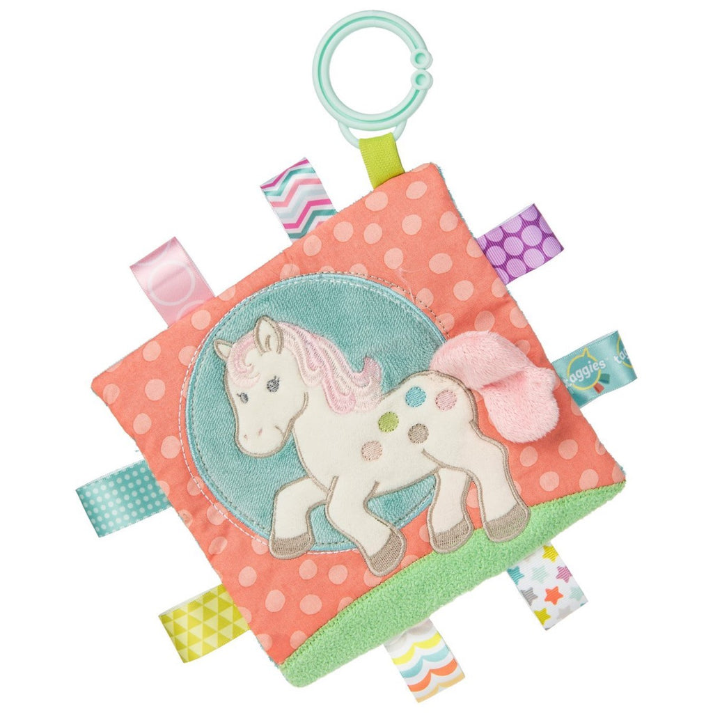 Taggies Crinkle Me Painted Pony Baby Toy | Chocoloons