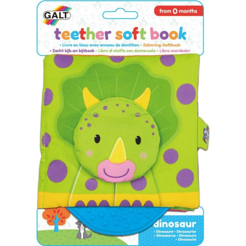 Galt Dinosaur Teether Book | Chocoloons