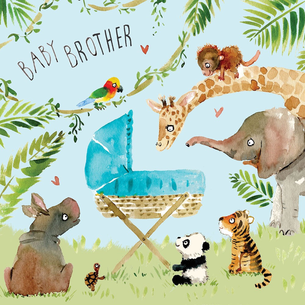 Twizler  Baby Brother Card | Chocoloons