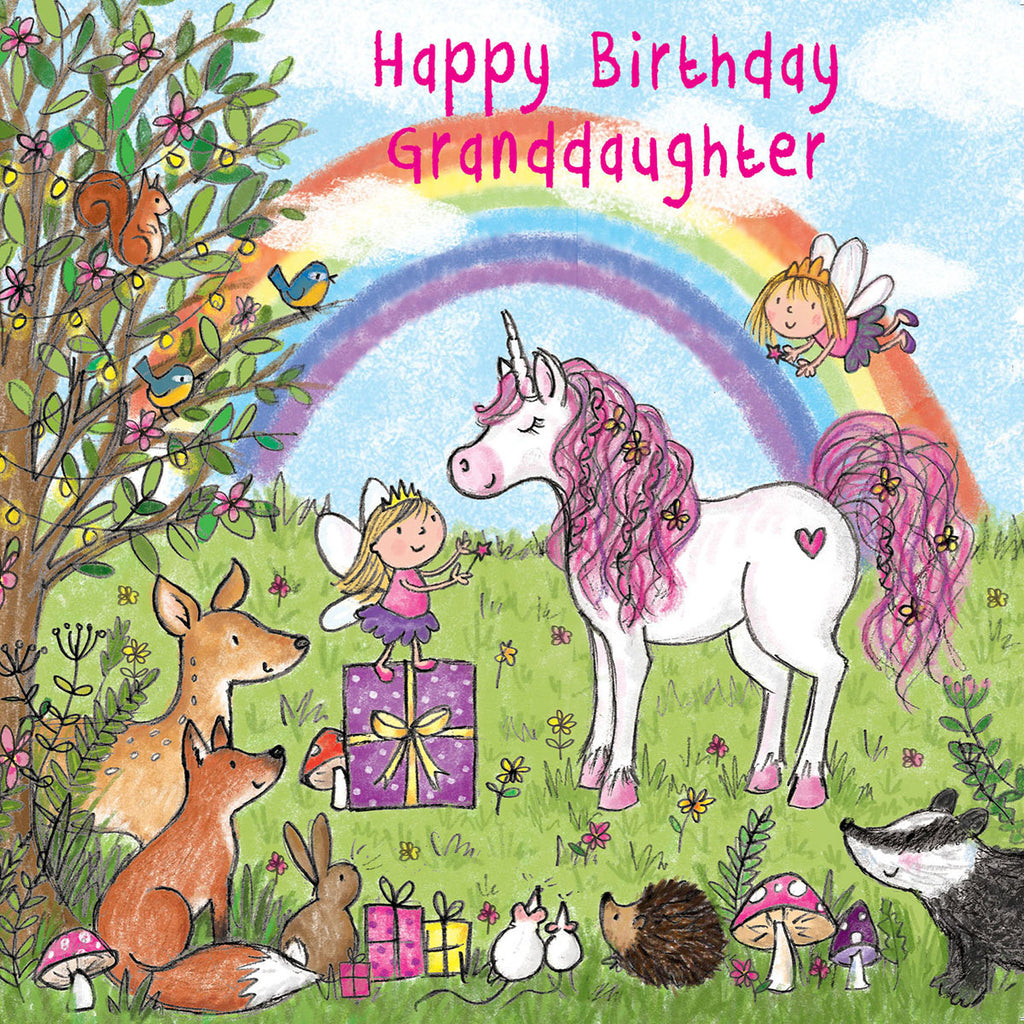 Twizler Happy Birthday Grandaughter Card | Chocoloons